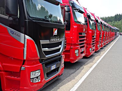 Bosch Secure Truck Parking i ve Španělsku